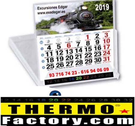 thermometers for calendars