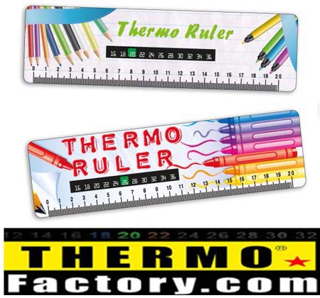 ADHESIVE THERMOMETER